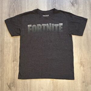 Boy’s Fortnite Grey Graphic T-shirt 10/12